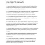 Actualización de temarios para oposiciones de Maestros de Educación Infantil