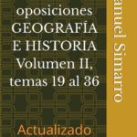 Actualización legislativa para Oposiciones de Geografía e Historia