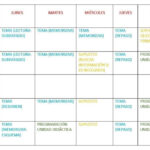 Calendario de estudio para Oposiciones Primaria: Maestros de Inglés