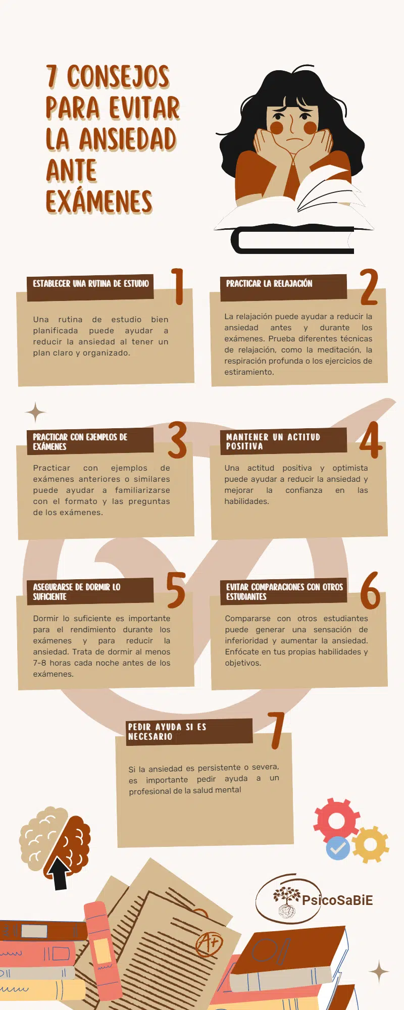 Cómo superar la ansiedad antes del examen de Oposiciones Primaria: Maestros de Primaria