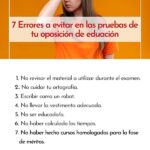 Consejos para la corrección y revisión de exámenes en Oposiciones Secundaria de Orientación Educativa