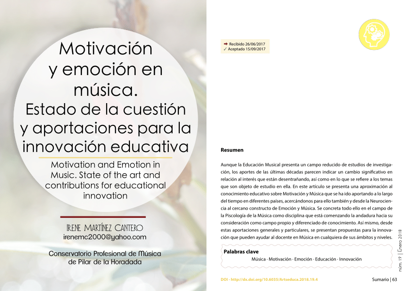 Importancia de la Motivación en Oposiciones de Maestros de Educación Musical