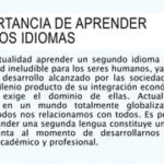 Importancia de las Lenguas Extranjeras en la Prueba Libre para el Bachillerato