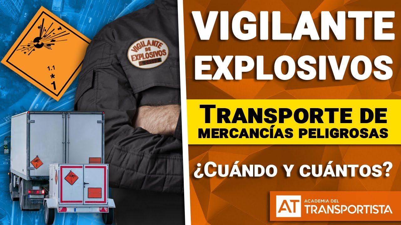 Vigilante de explosivos todo lo que debes saber